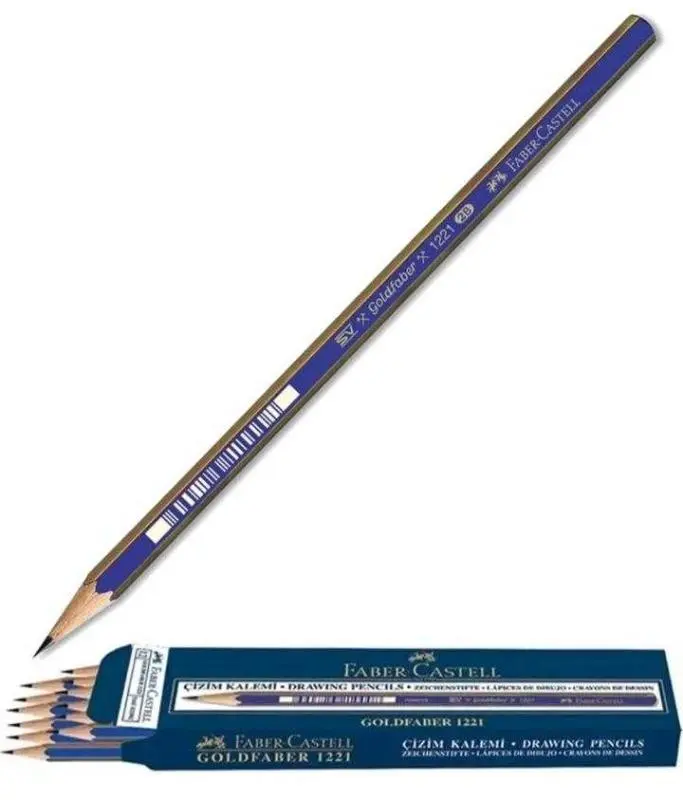 Faber Castell Faber-castell 4H Dereceli Kurşun Kalem 12'li