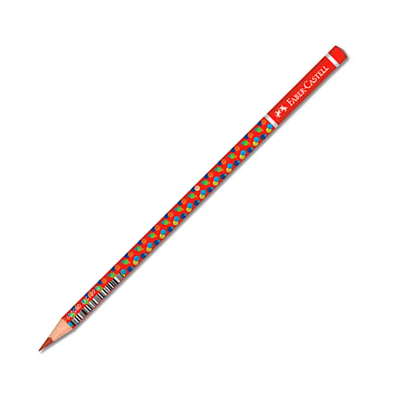 Faber-Castell Başlık Kalemi Bubble Kırmızı x 12 Li Kutu