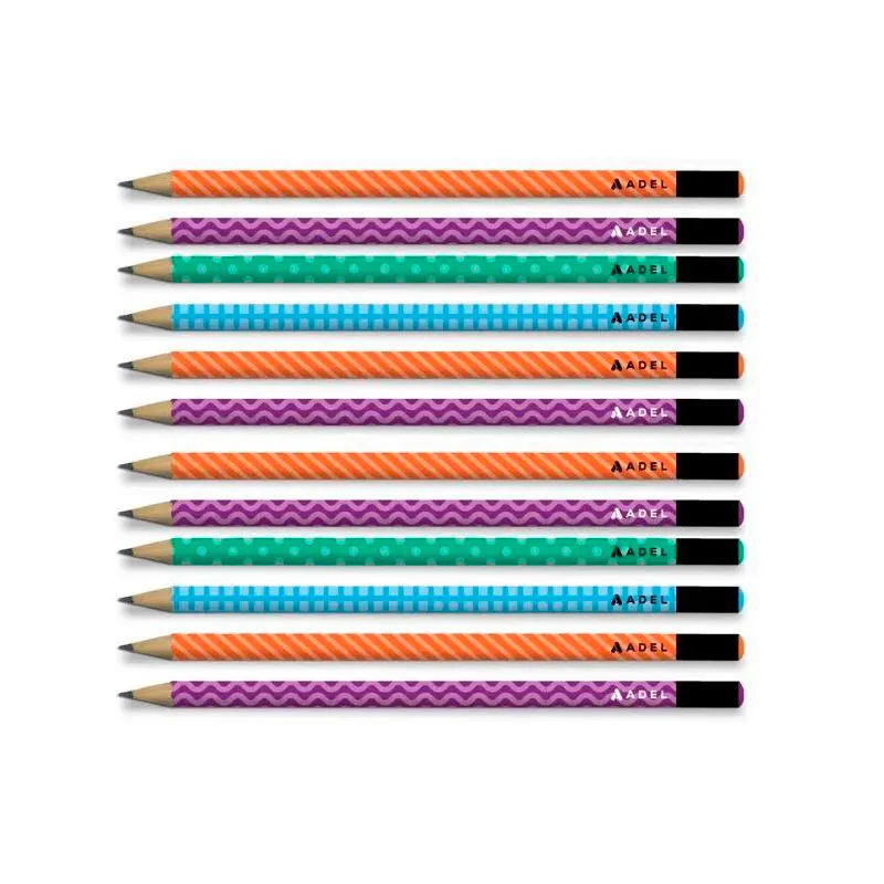 Adel Pattern Kurşun Kalem 2B x 72 Li Paket