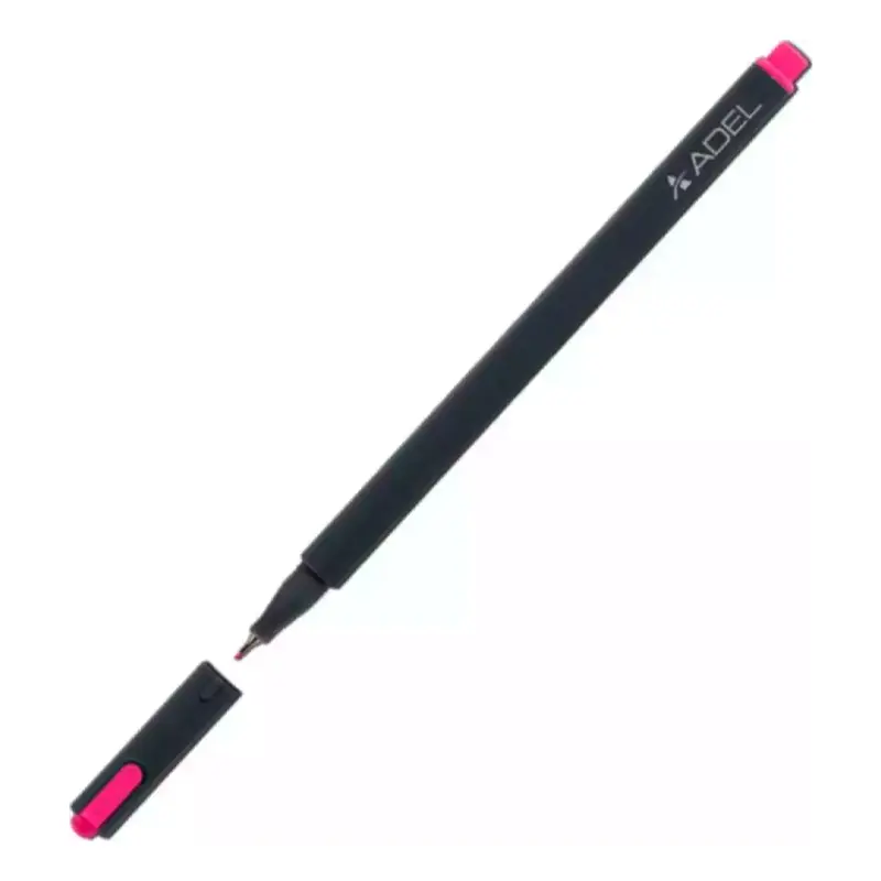Adel 1870 Fineliner 0.4mm Pembe x 12 Li Kutu