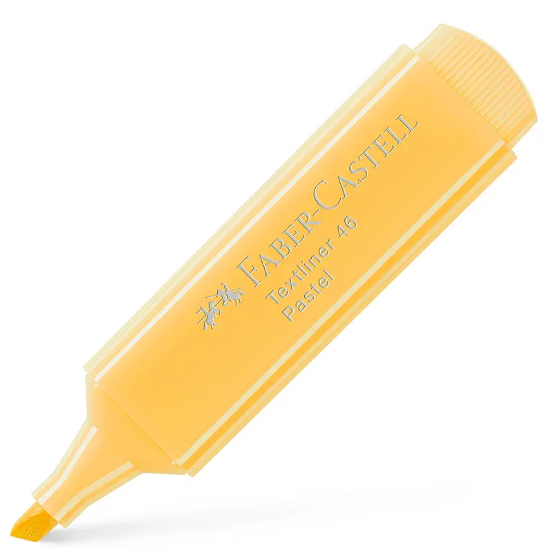 Faber-Castell 1546 Fosforlu Kalem Pastel Vanilya x 10 Lu Kutu
