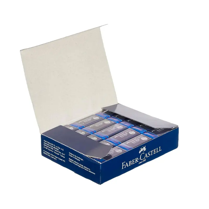 Faber-Castell 18717 Sınav Silgisi Mavi x 24 Lü Paket