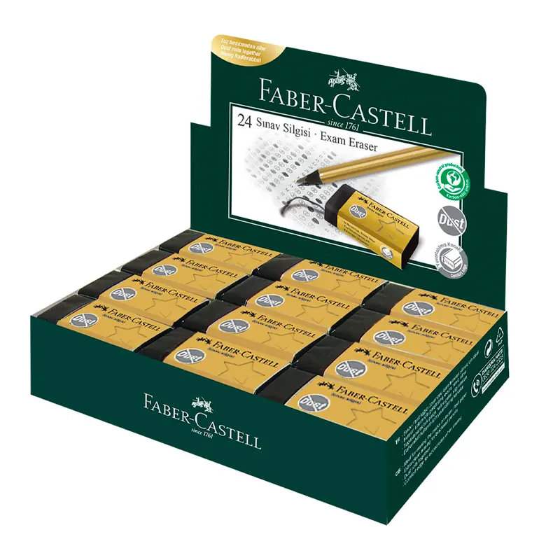 Faber-Castell 18724 Gold Edition Sınav Silgisi x 24 Lü Paket