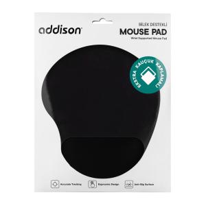 Addison 300152 Jel Bilek Destekli Mouse Pad Siyah
