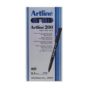 Artline 200N Fine Keçe Uçlu Yazı Kalemi 0.4 mm Mor 12 Li Kutu