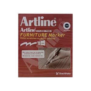 Artline EK-95 Furniture Mobilya Rötuş Kalemi Kesik Uç 2.0 - 5.0 mm Antrasit 12 Li Kutu
