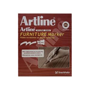 Artline EK-95 Furniture Mobilya Rötuş Kalemi Kesik Uç 2.0 - 5.0 mm Huş 12 Li Kutu