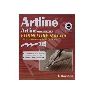 Artline EK-95 Furniture Mobilya Rötuş Kalemi Kesik Uç 2.0 - 5.0 mm Ceviz 12 Li Kutu