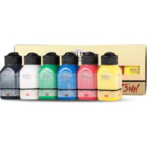 Artdeco AS1 Akrilik Boya Canlı Renkler 6 x 75ml Set