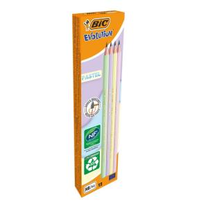 Bic Evolution 650 Pastel Kurşun Kalem HB 12 Li Kutu