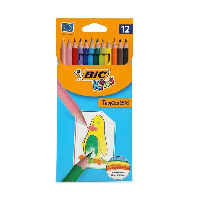 Bic Kids Tropicolors Kuru Boya Kalemi 12 Renk