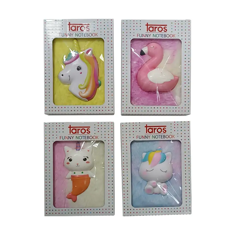Taros Unick Color 8339 Puffy Peluş Defter 160 Sayfa Çizgili A5