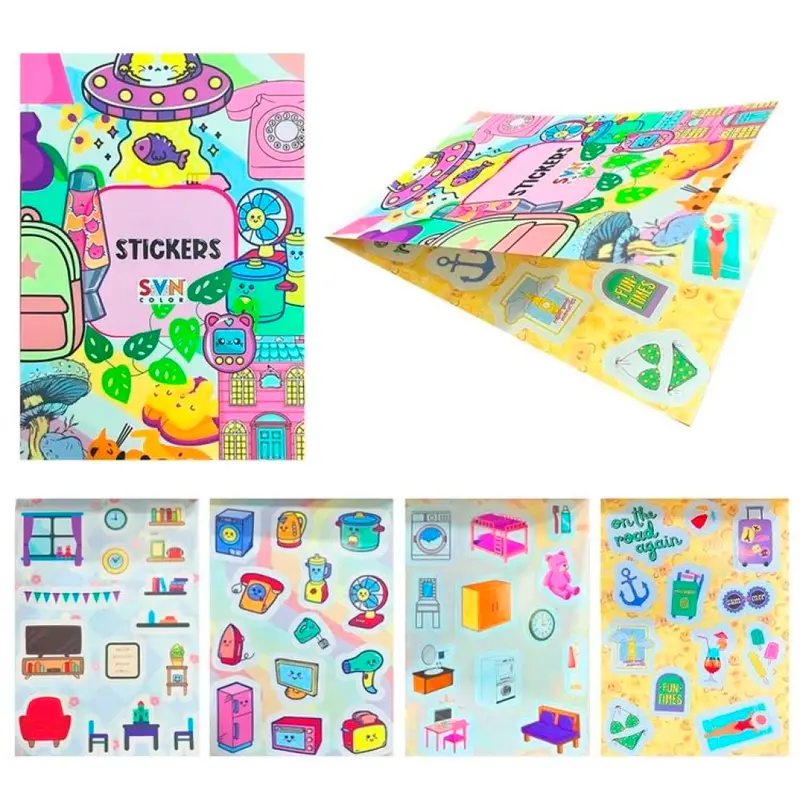 Seven Blok Sticker Defter A5