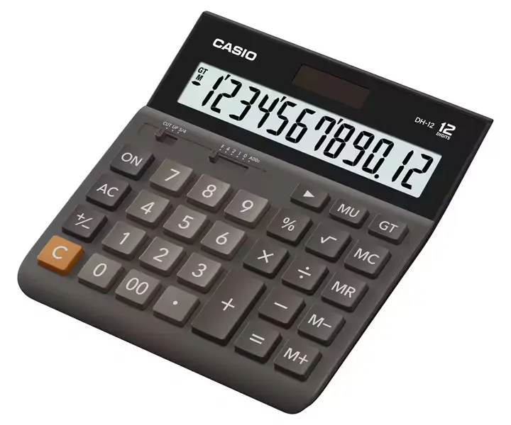 Casio DH-12 Pratik Masaüstü Hesap Makinesi 12 Hane