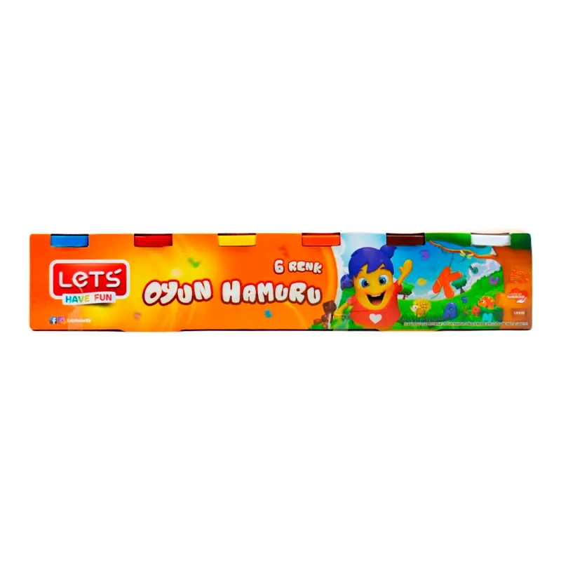 Fima L8450 Lets Oyun Hamuru 6 Renk 690 Gr.