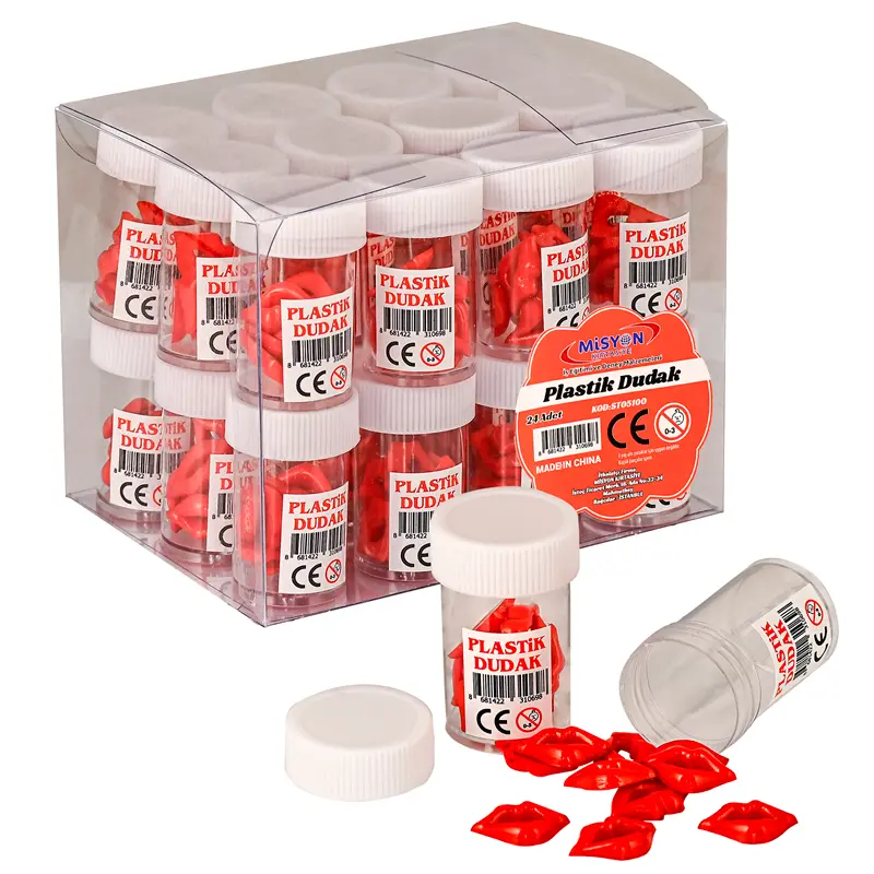 Misyon MSY-647 Plastik Dudak 10 Lu Tüp x 24 Lü Paket