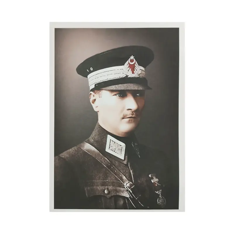 Seven Atatürk Kartpostal Çıkartma 13x18cm 10 Lu Poşet