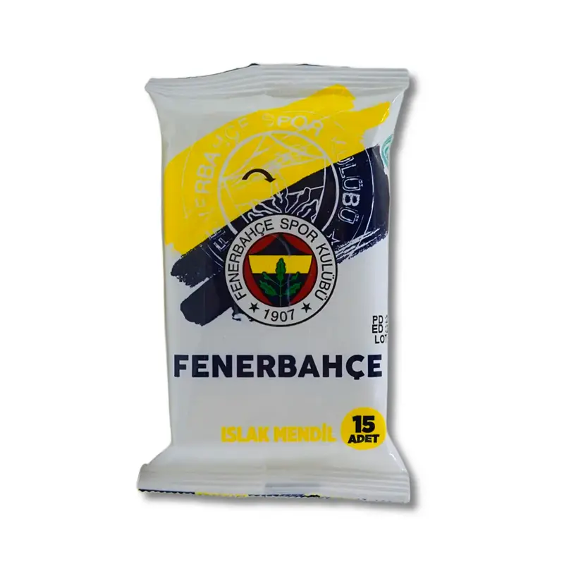 Timon 609023 Fenerbahçe Cep Tipi Islak Medil 15 Yaprak x 36 Lı Stand