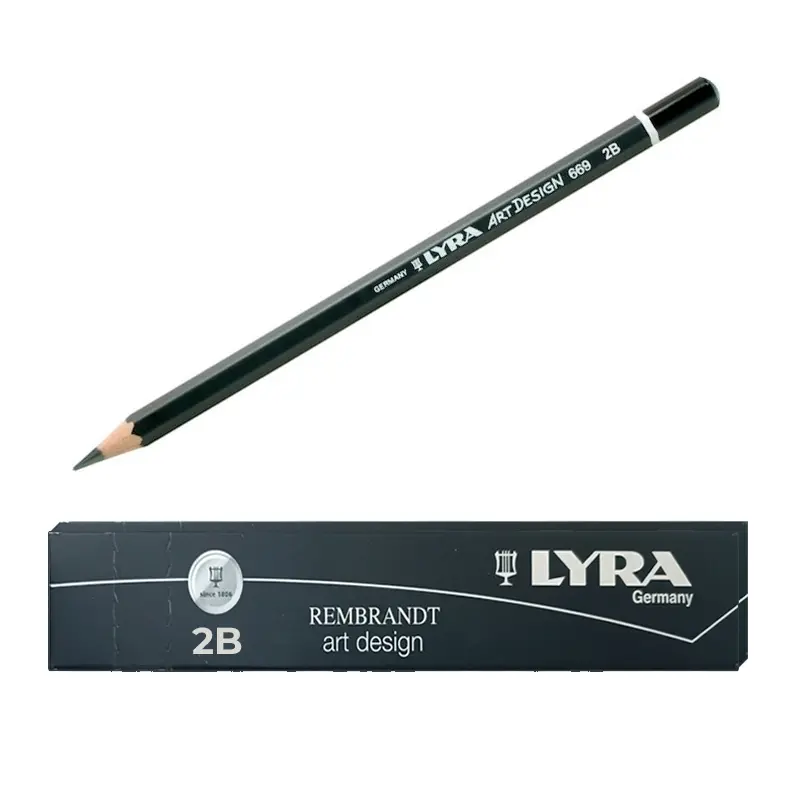 Lyra Rembrandt Art Design Dereceli Kurşun Kalem 2B 12 Li Kutu