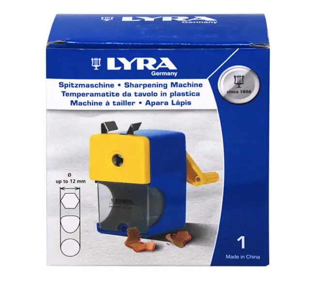 Lyra Plastik Kollu Masaüstü Kalemtraş