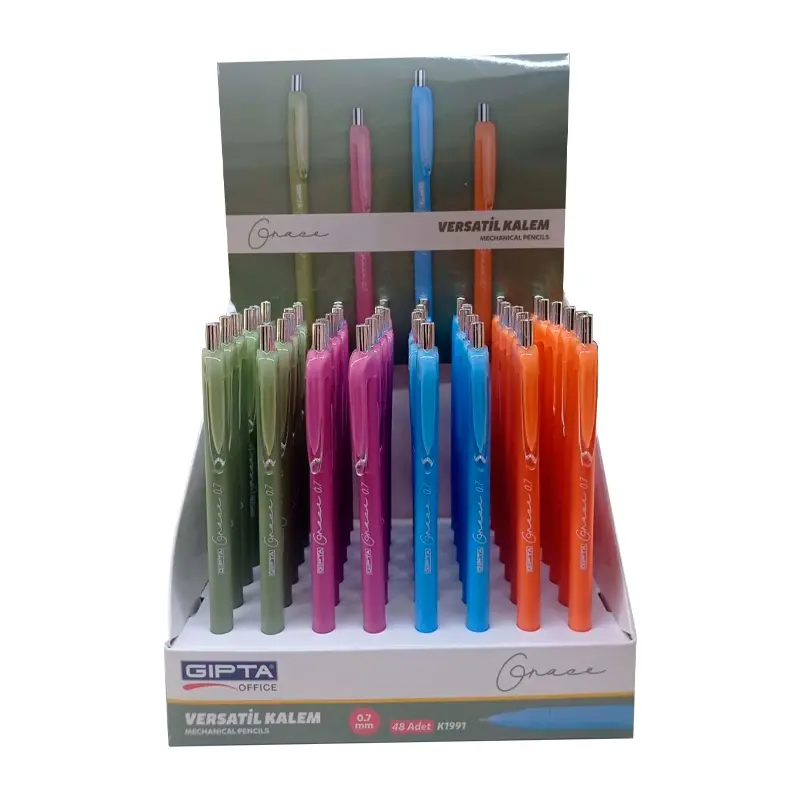 Gıpta K1991 Grace Versatil Kalem 0.7mm 48 Li Stand