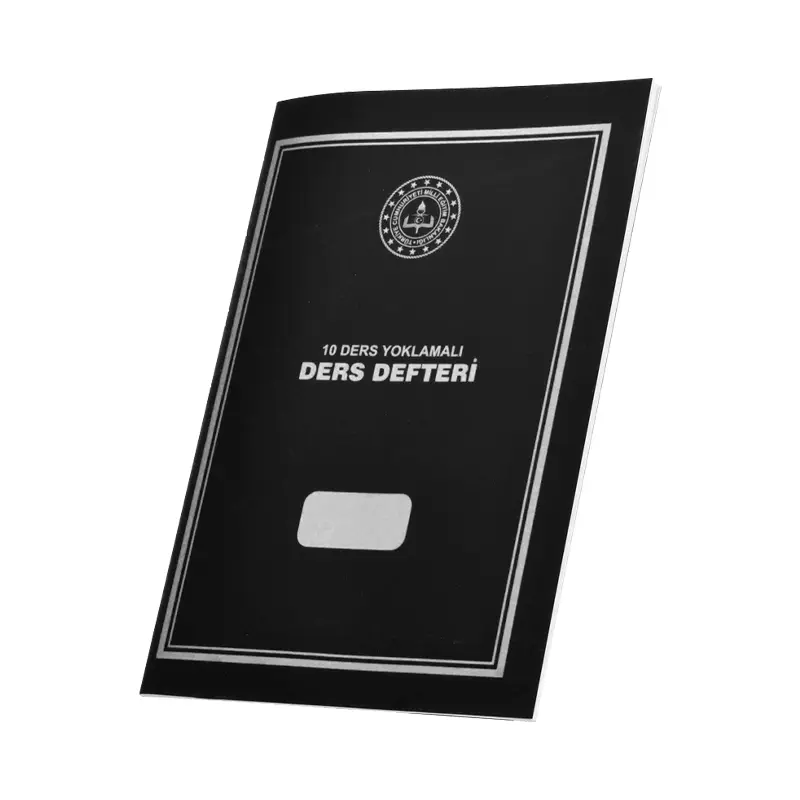 Gülpaş Plastik Kapak 28x41cm 9.10.11.12. Sınıflar İçin 10 Ders Yoklamalı Ders Defteri