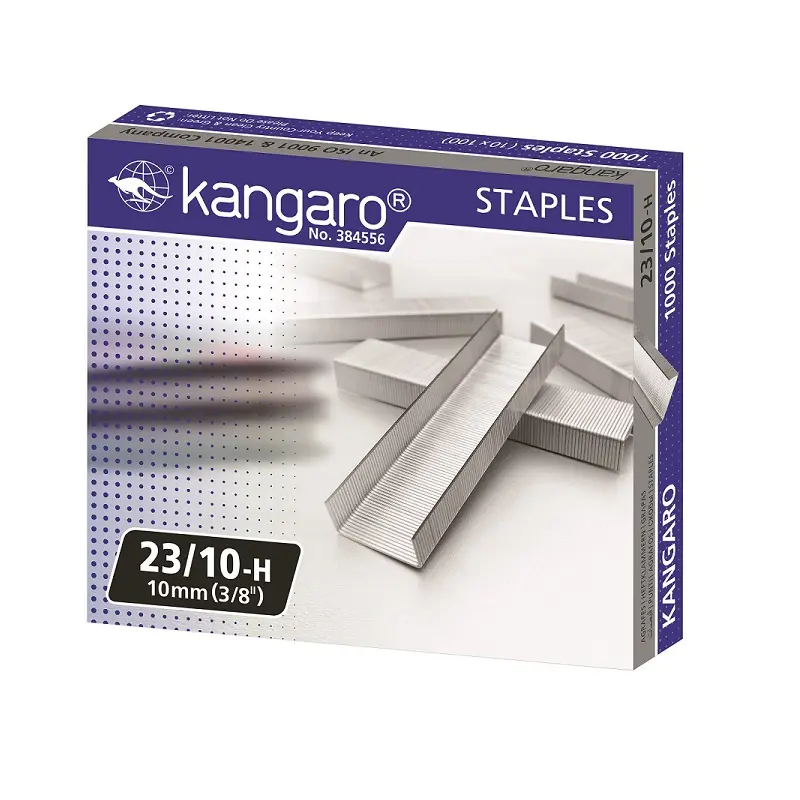 Kangaro Zımba Teli No: 23/10 Metalik Renk 1000 Li Kutu