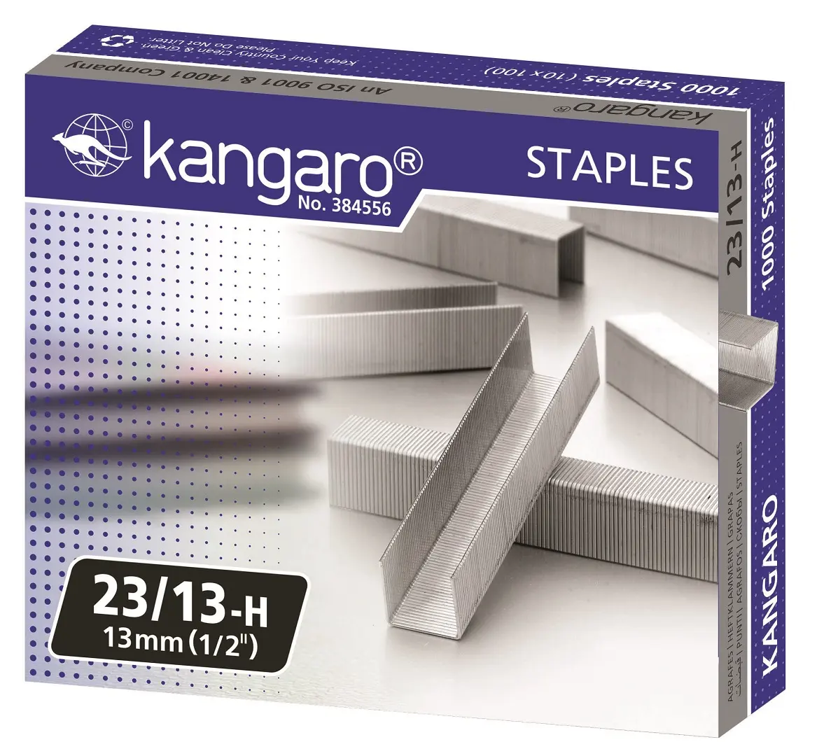 Kangaro Zımba Teli No: 23/13 Metalik Renk 1000 Li Kutu