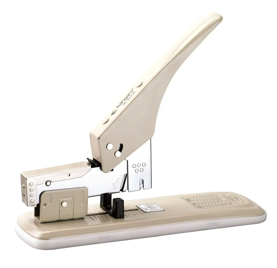 Kangaro HD-23 Arşiv Tipi Kollu Zımba Makinesi No:23/6 - No:23/24 Gri 210 Yaprak