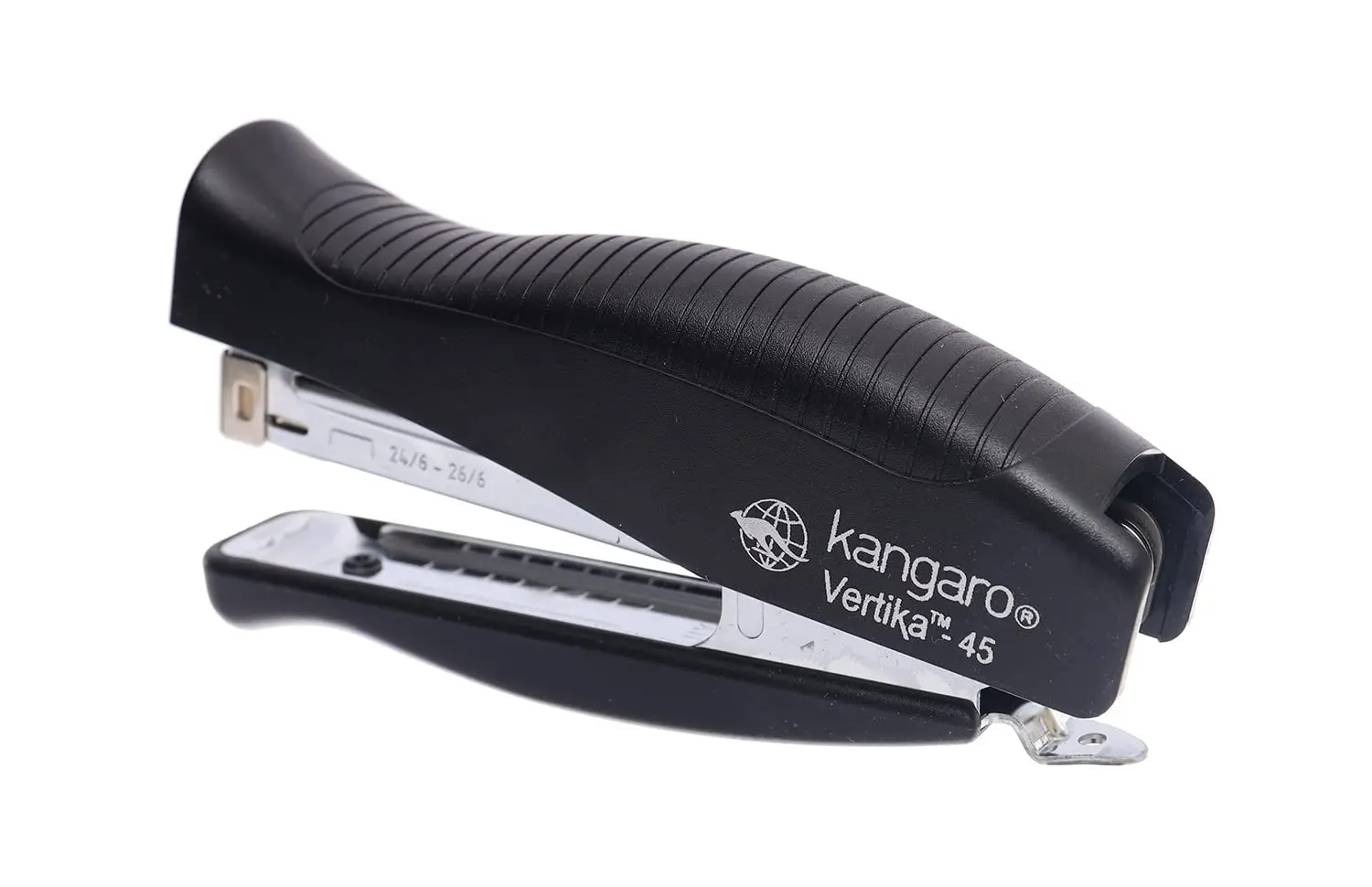 Kangaro Vertika-45 Zımba Makinesi No:24/6 - No:24/6 Siyah 30 Yaprak Kapasiteli