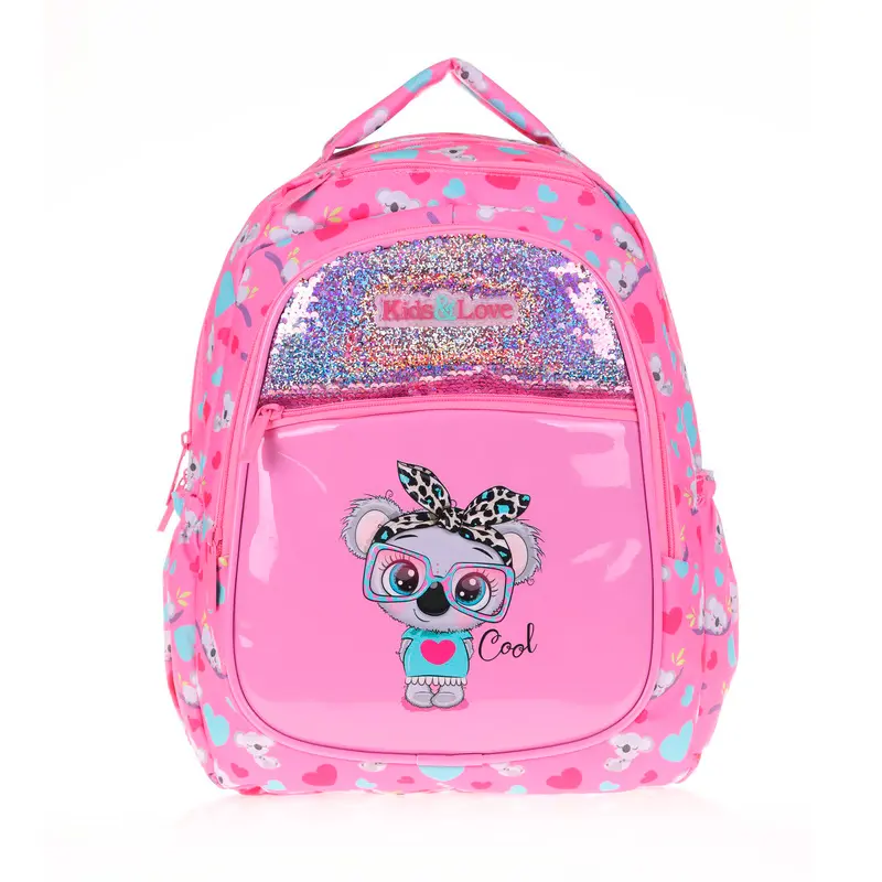 Kids & Love L5102 Pullu Rugan Koala Okul Sırt Çantası