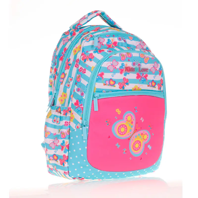 Kids & Love L5108 Paterned Butterfly Okul Sırt Çantası
