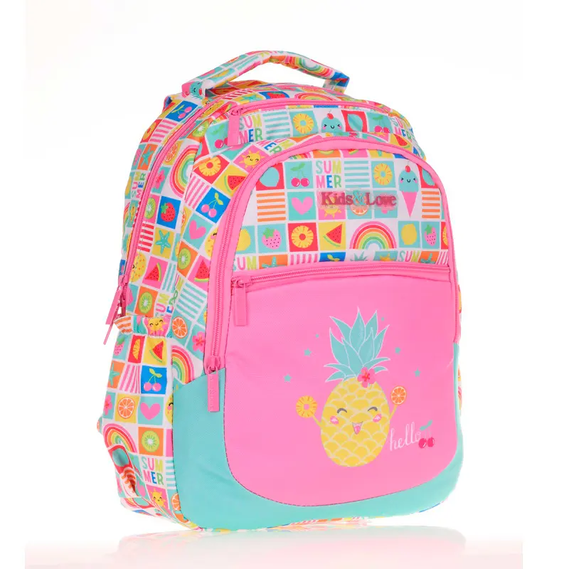 Kids & Love L5109 Flat Pineapple Okul Sırt Çantası