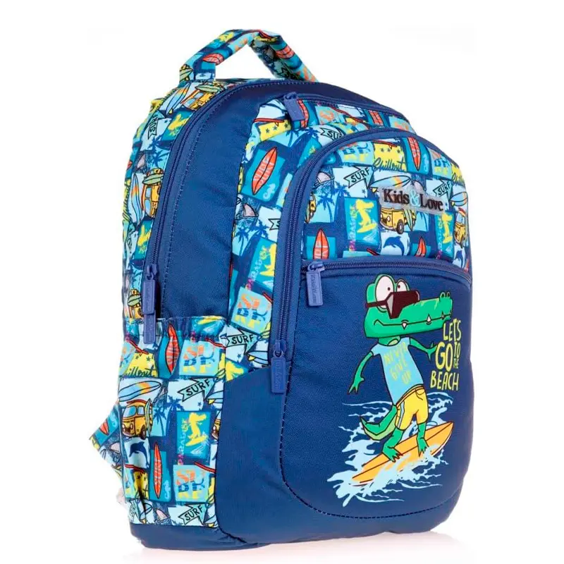 Kids & Love L5126 Fast Crocodile Okul Sırt Çantası