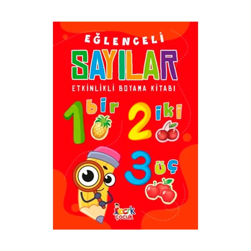Bıcırık Yayınları Eğlenceli Sayılar Etkinlikli Boyama Kitabı 96 Sayfa