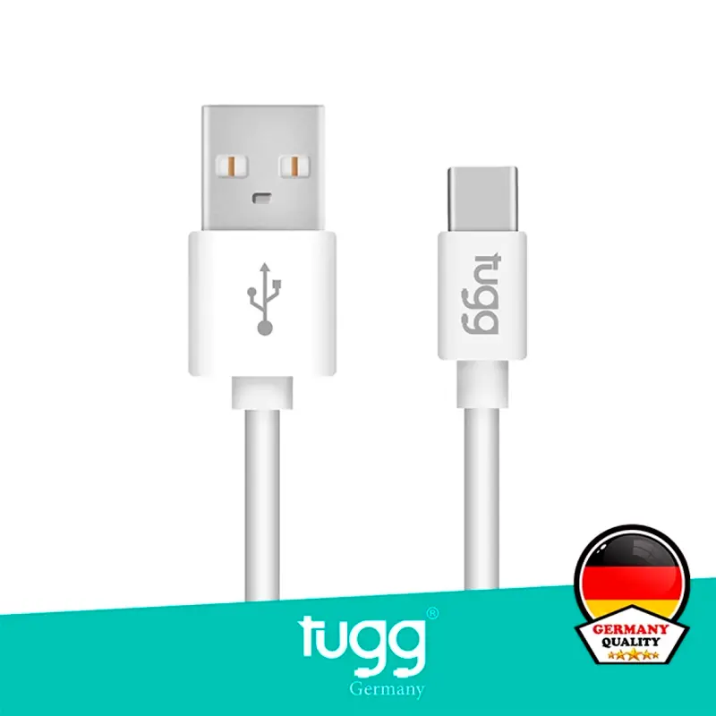 Tugg 104608 Germany Şarj ve Veri Kablosu USB-A Type-C 1 Metre