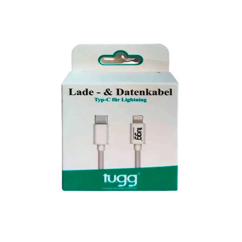 Tugg 104621 Germany Şarj ve Veri Kablosu Type-C to İphone Lightning 1 Metre