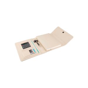 Liz Suni Deri Çantalı Hesap Makineli Defter 17x24cm 70 Gr. Kareli