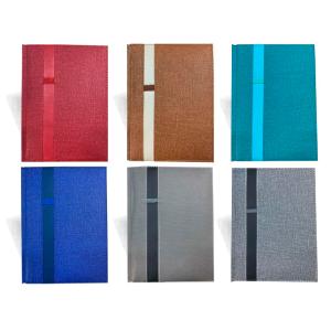 Liz Thermo Deri Kalemlikli Kapak Defter 17x24cm 168 Yaprak Çizgili