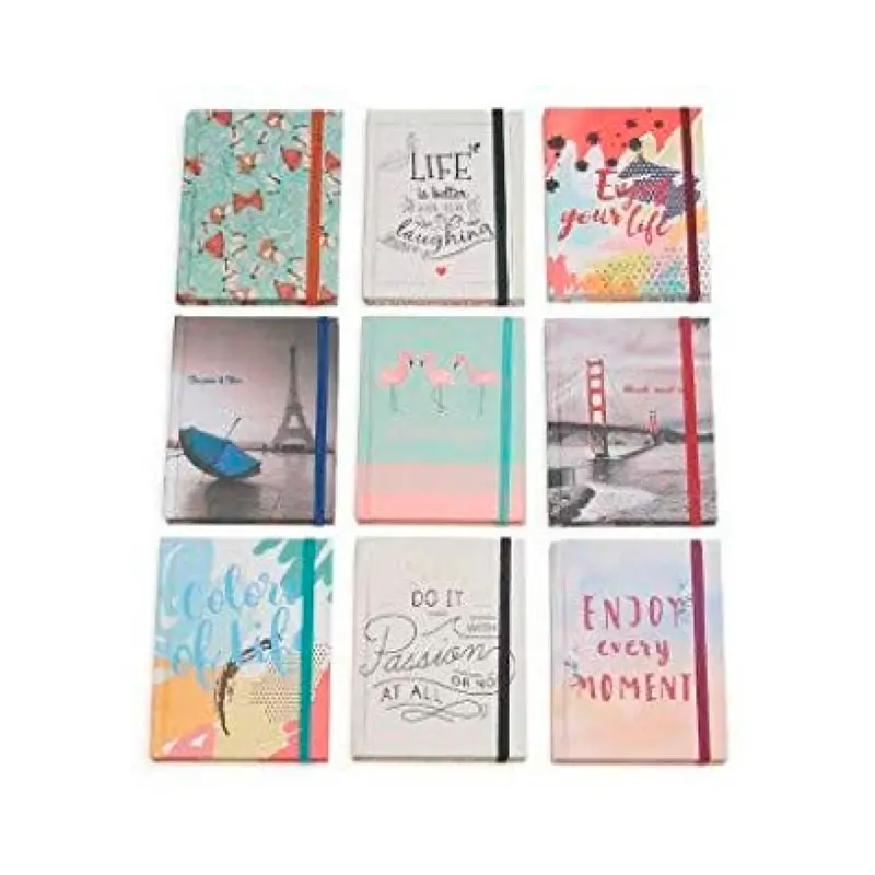 Liz EC29Ç Özel Baskılı Kuşe Kapak 14x20cm 96 Yaprak Defter Çizgili