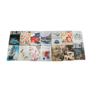 Liz EMP123K Baskılı Sert Kapak Ivory Not Defteri 9x13cm 70 Gr. 96 Yaprak Kareli