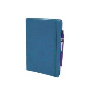 Liz TH229K Thermo Deri Kapak Kalemli Defter 14x20cm 70 Gr. 96 Yaprak Kareli