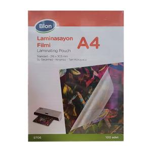 Mas 9706 Bion Laminasyon Filmi A4 100 Lü Paket