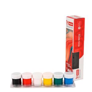 Mikro GJ-06 Buaj Boya 20 ML x 6 Renk