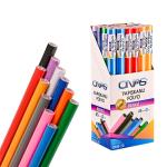 Onas ONS-70 Düz Renkli Yapışkanlı Folyo 40cm x 2 Mt Karışık Renk 24 Lü Koli