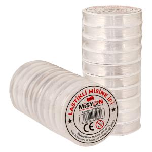 Misyon Lastikli Misina İpi 0.7mm 10 Lu Paket