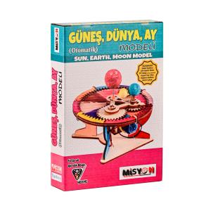 Misyon Güneş - Dünya - Ay Modeli Otomatik Set
