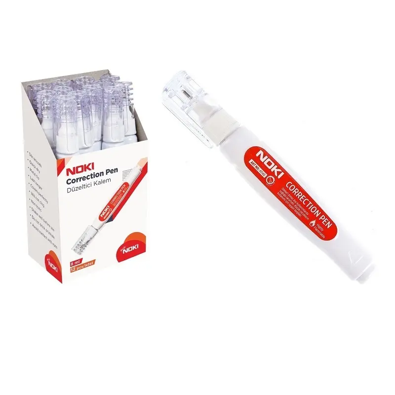 Noki 41140 Kalem Tipi Sıvı Silici Düzeltici 8 ML 12 Li Kutu