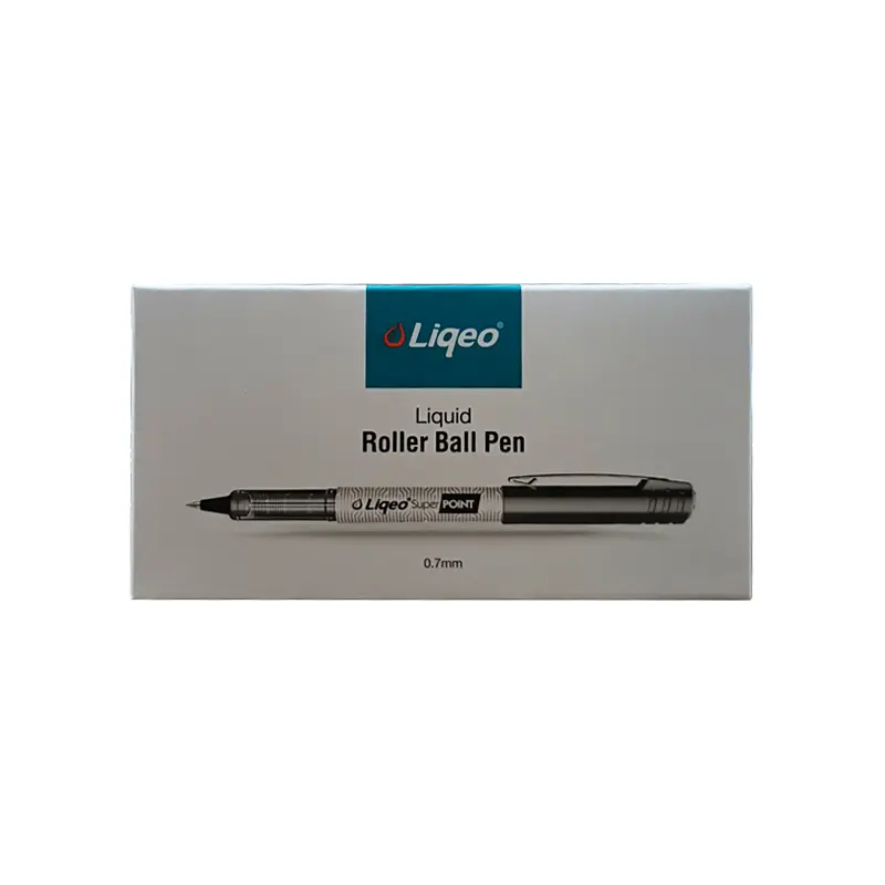 Liqeo Athens Roller Kalem 0.7 mm Siyah 12 Li Kutu