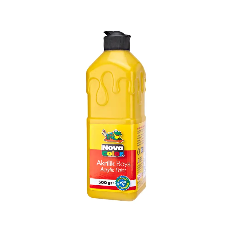 Nova Color Akrilik Boya 500 Gr. Sarı
